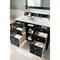James Martin Vanities Brittany 48in Single Vanity, Black Onyx w/ 3 CM Eternal Jasmine Pearl Quartz Top 650-V48-BKO-3EJP - alternate 4